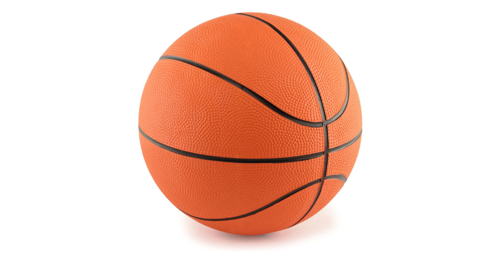 オレンジのバスケットボール